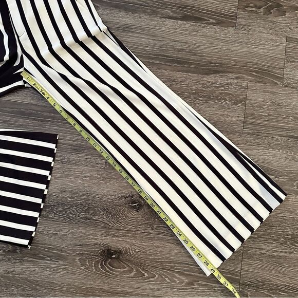 Alice + Olivia Paula Striped Wide Leg Pants - Picture 7 of 8